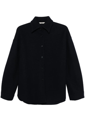 Barena felted-finish jacket - Blue