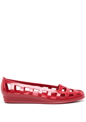 Ancient Greek Sandals Elli jelly ballerina shoes - Red