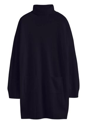 Chinti & Parker roll-neck mini dress - Black