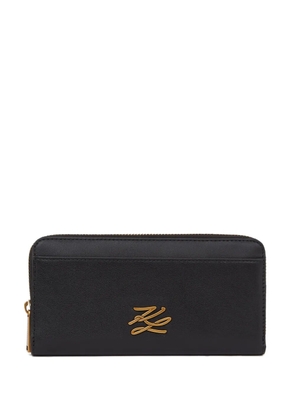Karl Lagerfeld K/Autograph continental wallet - Black