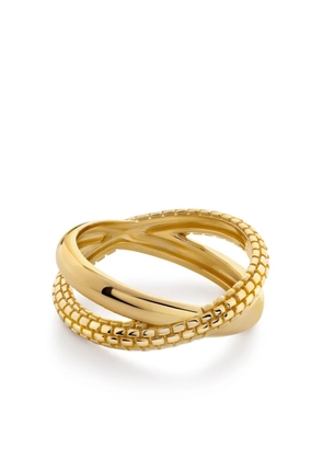 Monica Vinader Heirloom Crossover ring - Gold
