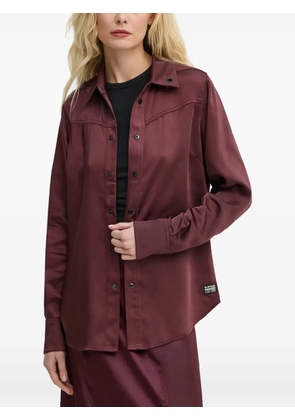 G-Star RAW long-sleeved western shirt - Red
