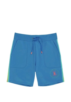 Psycho Bunny drawstring-fastening track shorts - Blue