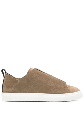 James Perse suede solstice sneakers - Brown