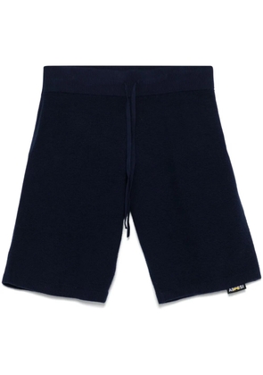 ASPESI knitted shorts - Blue