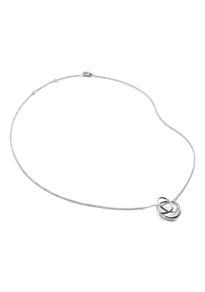 Monica Vinader Nura Wrap necklace - Silver