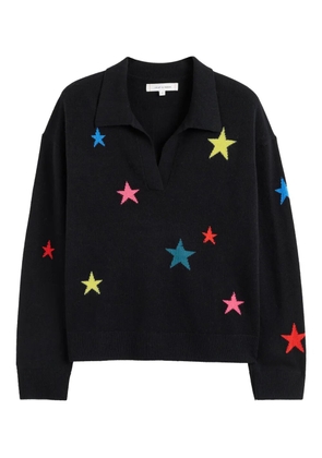 Chinti & Parker star-embellishment sweater - Black