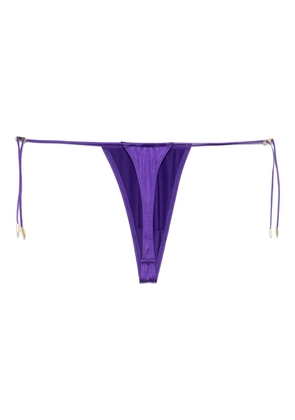 Maison Close Glow mini-string bikini bottom - Purple