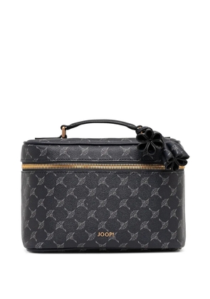 Joop! Cortina Flora thistle-print top-handle make-up bag - Blue