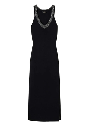 TWINSET sequin-embellished knitted dress - Black