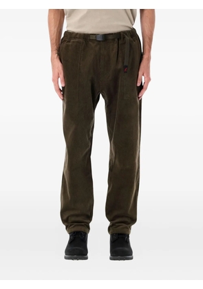 Gramicci corduroy belt trousers - Green