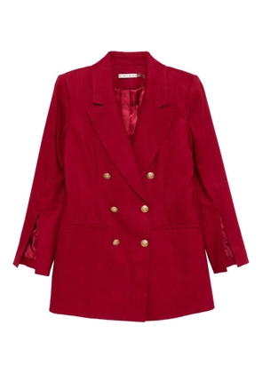 alice + olivia double-breasted blazer - Red