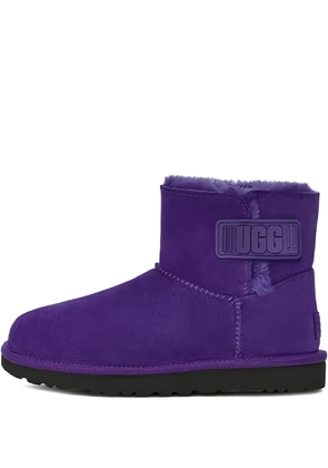 UGG mini Bailey Logo Strap 'Purple' ankle boots