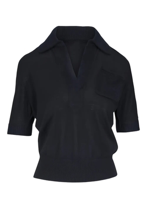 Dorothee Schumacher collared pocket top - Black