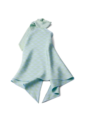 Prada silk scarf - Blue