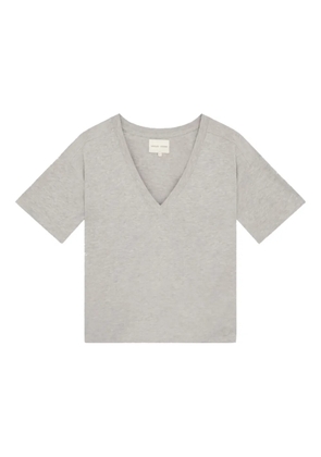 LouLou de Saison Faaa V-neck short-sleeve T-shirt - Grey