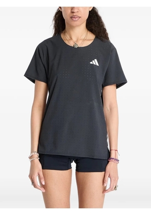 adidas Adizero Running perforated T-shirt - Black