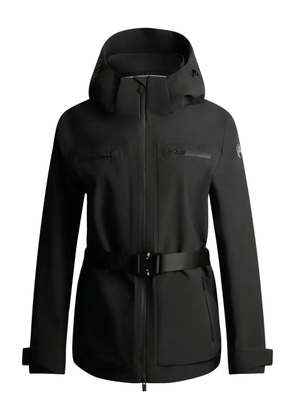 Fusalp detachable-hood belted ski jacket - Black