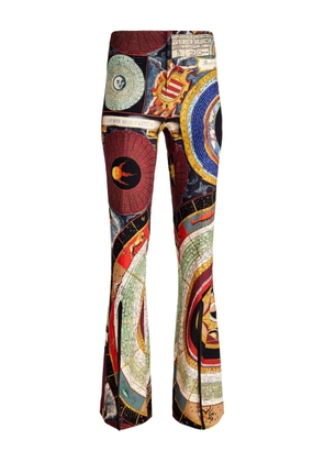 alice + olivia Teeny bootcut trousers - Red