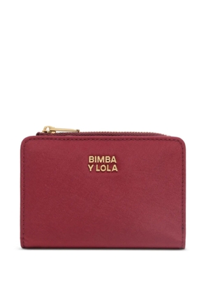 Bimba y Lola logo-detail wallet - Red