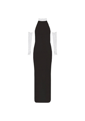 Vestiaire d'un Oiseau Libre halter-necklace dress - Black