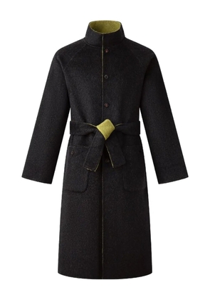 Shanghai Tang reversible belted-waist coat - Black
