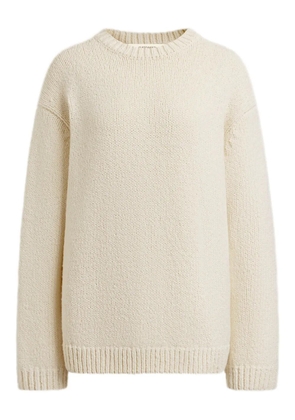 12 STOREEZ round neck sweater - Neutrals