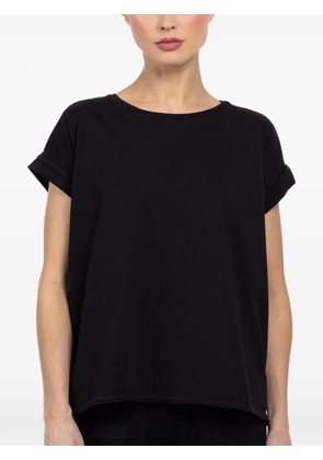 Hannes Roether cuffed short-sleeve T-shirt - Black