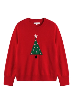 Chinti & Parker Xmas Tree sweater - Red