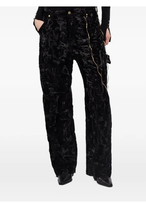 DARKPARK button-fastening trousers - Black