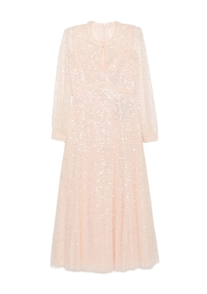 Needle & Thread sequin-embellished dress - Pink
