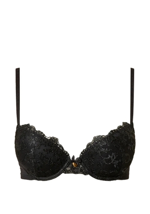 TWINSET embroidered push-up bra - Black