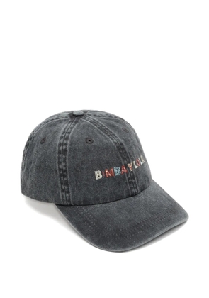 Bimba y Lola embroidered cotton baseball cap - Grey