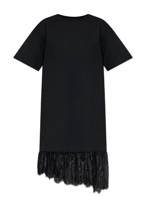 MUNTHE Rose lace-trim T-shirt dress - Black