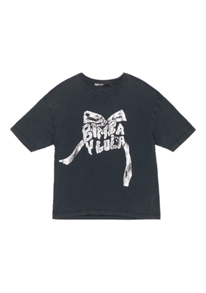 Bimba y Lola logo tie T-shirt - Black