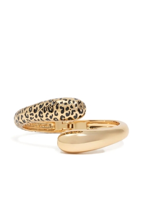 Bimba y Lola leopard-print gold bracelet
