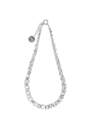 Nº21 Collana crystal-embellished necklace - Silver