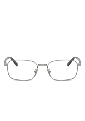 Prada Eyewear rectangle-frame glasses - Brown
