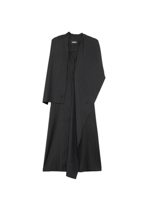 Moohong striped maxi dress - Black
