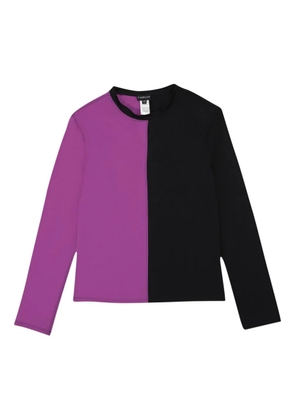 Callipygian long sleeve T-shirt - Purple