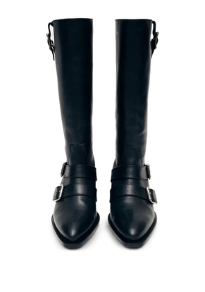 ALOHAS 45mm Ryder buckle-detail boots - Black