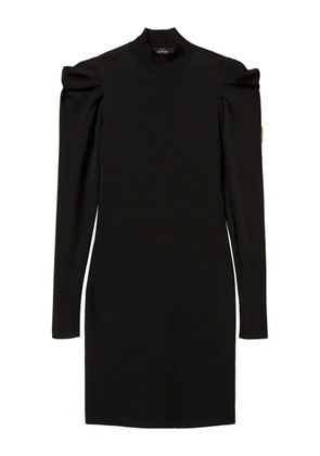 TWINSET draping sleeve mini dress - Black