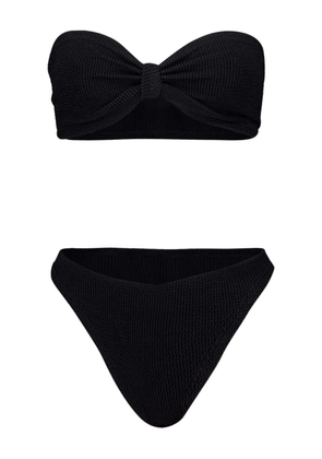 Hunza G knotted-detail bikini - Black