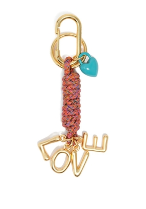 Bimba y Lola heart-charm keyring - Pink