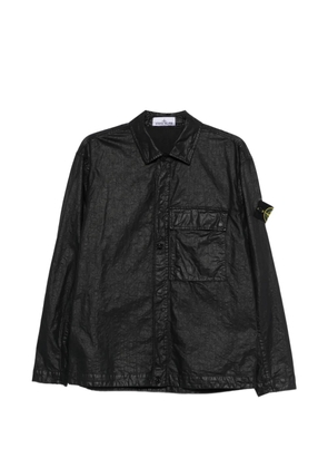 Stone Island pocket overshirt - Black