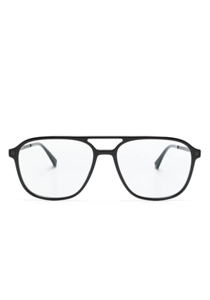 Mykita Gylfi pilot-frame glasses - Black