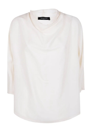 Fabiana Filippi three-quarter sleeve blouse - Neutrals