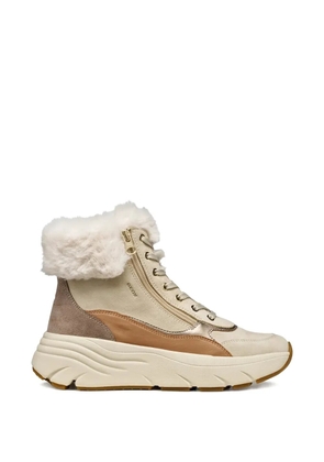 Geox Diamanta lace-up boots - Neutrals