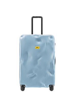 Crash Baggage striped luggage - Blue