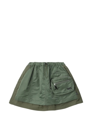 Toga layered mini skirt - Green